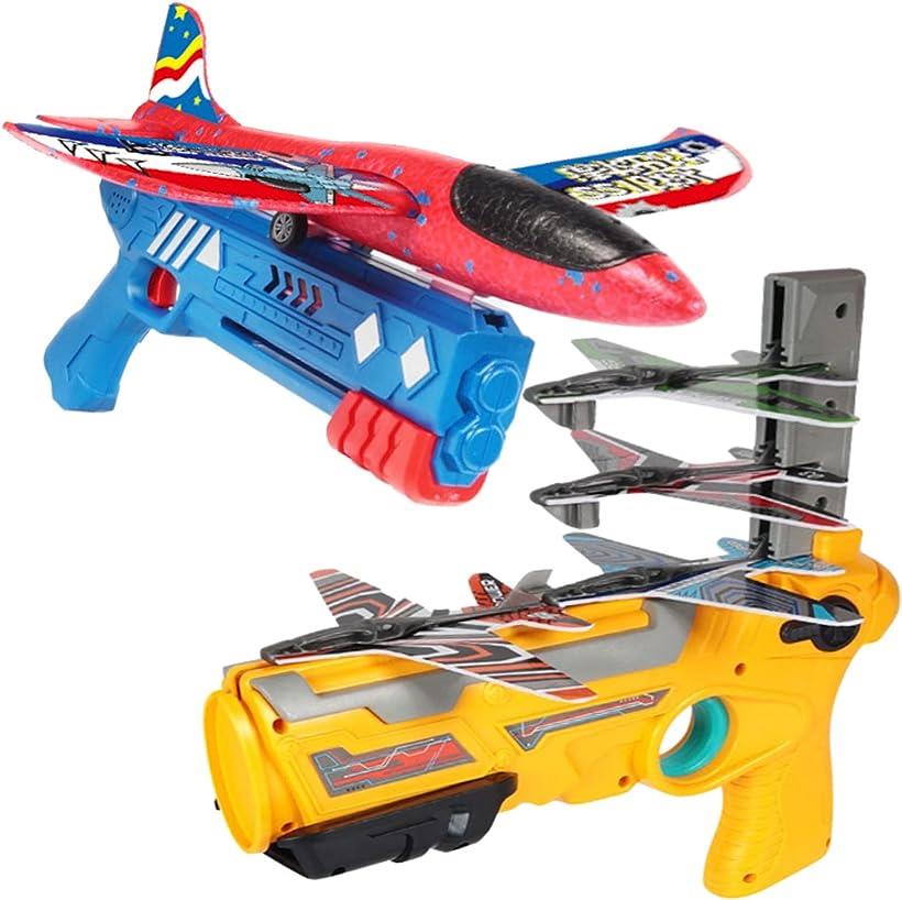 飛行機 おもちゃ 飛ぶ 子供 グライダー B＋yellow