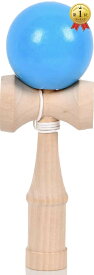 【楽天ランキング1位入賞】けん玉 ケン玉 剣玉 Kendama おしゃれ 競技用 おもちゃ 水色 (水色)
