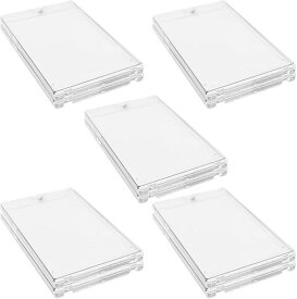 トレカ用 カードケース カードローダー 透明 プラスチック コレクション ディスプレイ 梱包用 (10個セット)