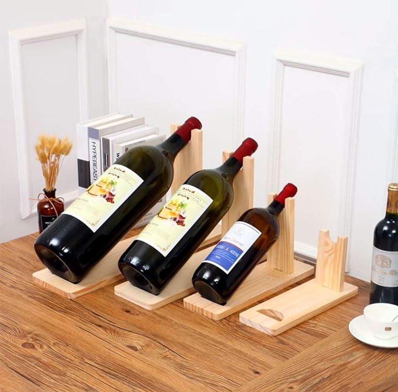 楽天市場】木製 ワインホルダー ワインラック シャンパン ボトル 