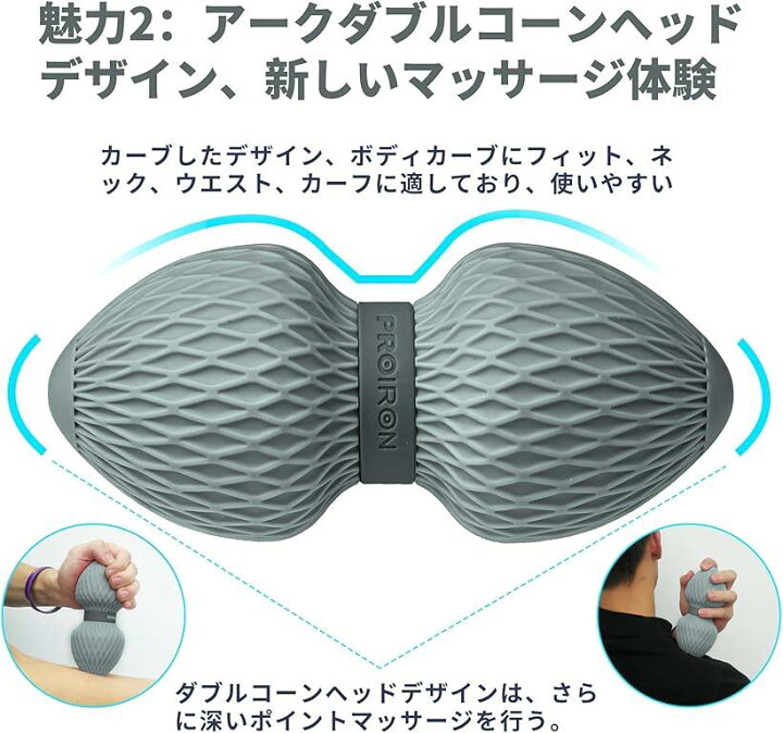楽天市場 筋膜リリース ボール ストレッチボール ストレッチマッサージボール 肩甲骨 ラクロスボール 3点セット 灰色 Mdm グレー Ohstore