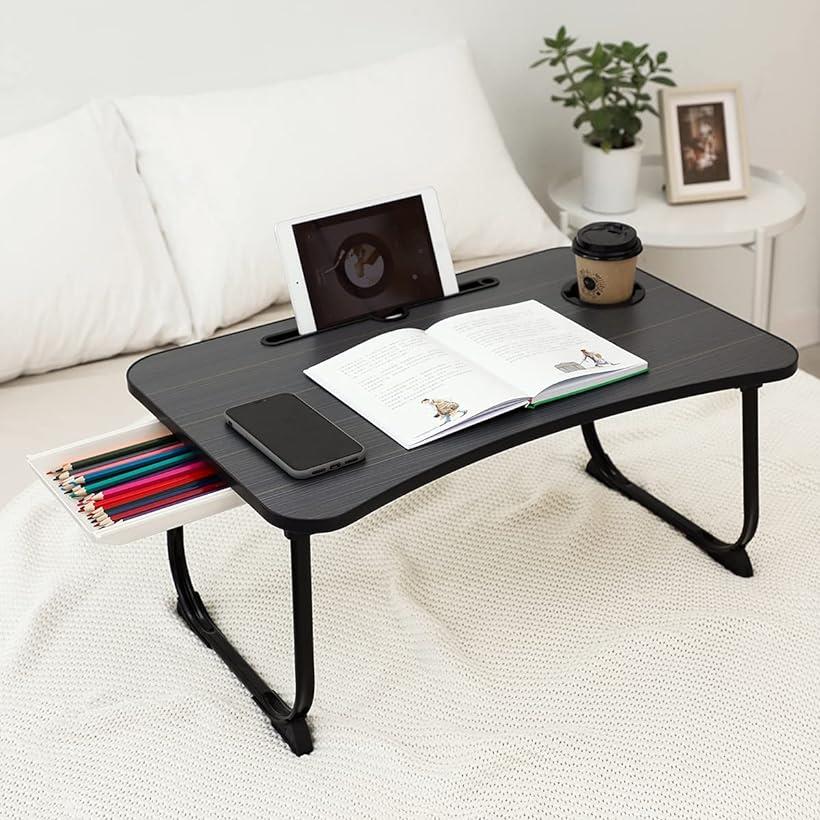 折り畳み テーブル パソコンデスク 座卓 ベッドテーブル ラップトップテーブル アウトドア 多機能(ブラウン) PPfUD55Uma,  家具、インテリア - aslanmoden.at