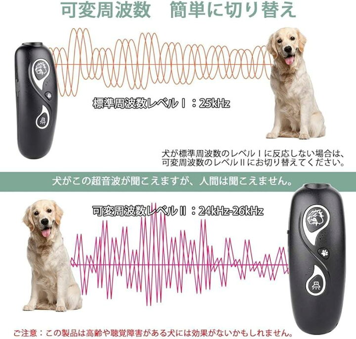 市場 ランキング1位入賞 吠え防止装置 静かなワンちゃんになり無駄吠え防止グッズ 犬用