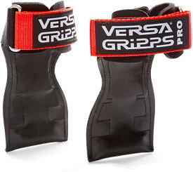 Versa Gripps PRO パワーグリップ 筋力トレーニング・リストラップ(Orange/オレンジ, SM:15.6-18.0cm)