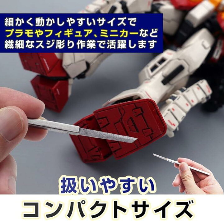 楽天市場 筋彫り スジボリ用工具 ライナー 彫刻刀 プラモデル ガンプラ 模型 クラフト 手芸 Diy 0 15mm Ohstore