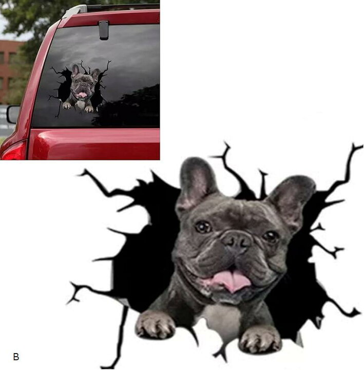 楽天市場 カーステッカー 車 トラック 犬 おもしろ 面白い 動物 ペット B Ohstore