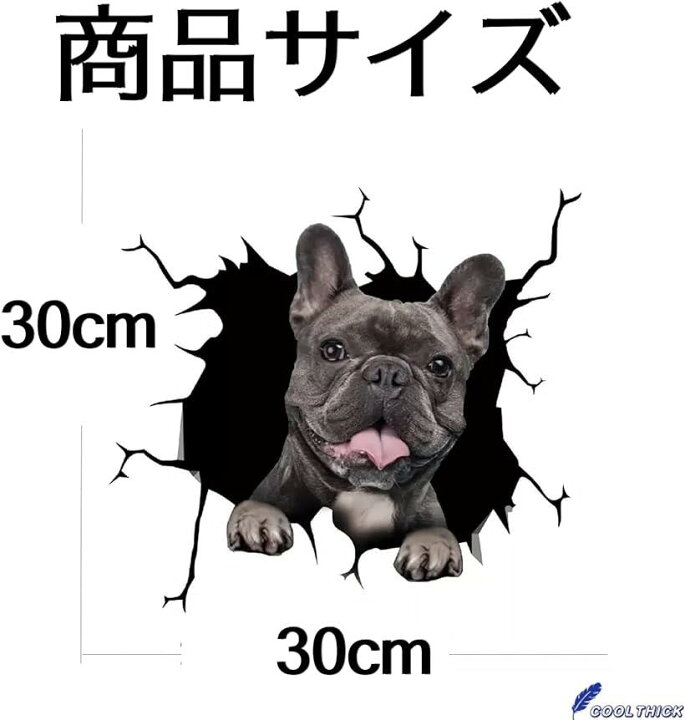 21年激安 Coolthick カーステッカー 車 トラック ステッカー 犬 おもしろ 面白い 動物 ペット 5 Goldandsilver Org