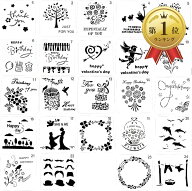 【楽天ランキング1位入賞】ステンシルシート 手帳 描画 テンプレート ステンシルプレート 模様 アルファ…