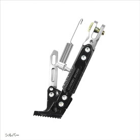 Life Design Johnsonホンダ モンキー ゴリラ 調整可能 サイドスタンド シルバー (シルバー)