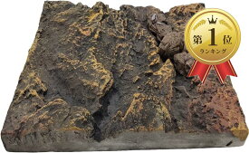 UTST ジオラマベース ジオラマ 岩場 岩 モールド ジオラマシート 地面 プラモデル 地面台 情景コレクション 模型 地面 (茶63岩セット)