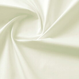 日本製 ブロード生地 綿100％ 2mx幅約112cm 布 手芸( アイボリー)
