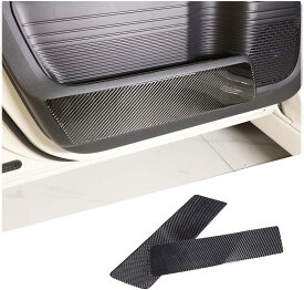 互換品 ホンダ N-BOX JF3 JF4 2017-2021に対応 車内ドアパネルプロテクター ドアキックガード ドアパネルステッカー ドア保護ステッカー 汚れ防止 傷防止 内装パーツ カー用品 アクセサリー