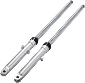 【楽天ランキング1位入賞】互換品ホンダ ハンターカブ CUB CT90 / CT110 CG125 27インチ フロントフォーク オイルショック アブソーバー インナーチューブ 27mm サスペンション/サス 高寿命 社外 (シルバー)