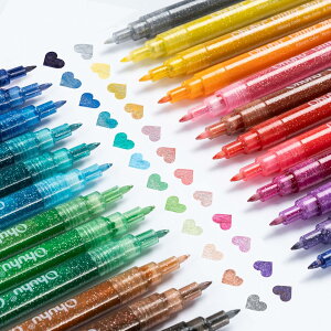 Ohuhu y Ob^[y }[J[ Zbg LL  24F ^bN y 0.7-2mm J[y hG CXg Ao J[h N TvCY{bNX DIY KX 