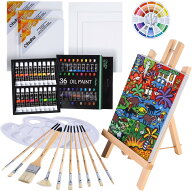 Ohuhu 油絵具 セット 56点セット 36色 油絵 油絵の具 絵画 画材 絵の具セット 初心者 大人 男の子 女の子…