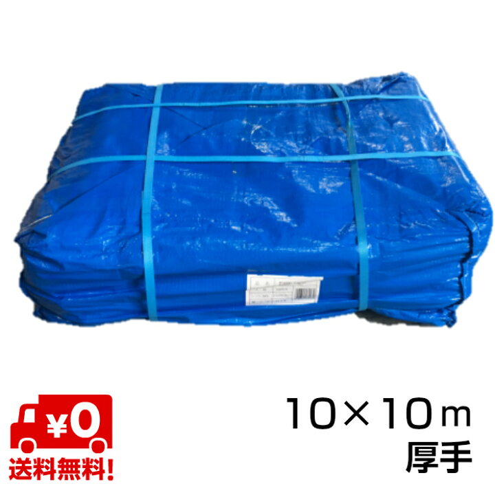 楽天市場】ブルーシート 10m×10m ＃3000 厚手 OTS 2枚入 : ワーク 
