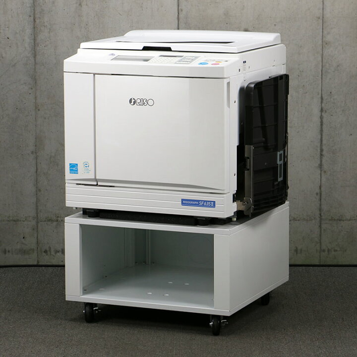 楽天市場 リソグラフシリーズ 過去使用枚数600 794枚 A3対応 Usb対応 ネットワークプリント対応 黒一色 チラシ リソー 理想科学 デジタル 印刷機 輪転機 現行機 リソグラフ Sf635 2 中古 オフィスハードウェアエーワン