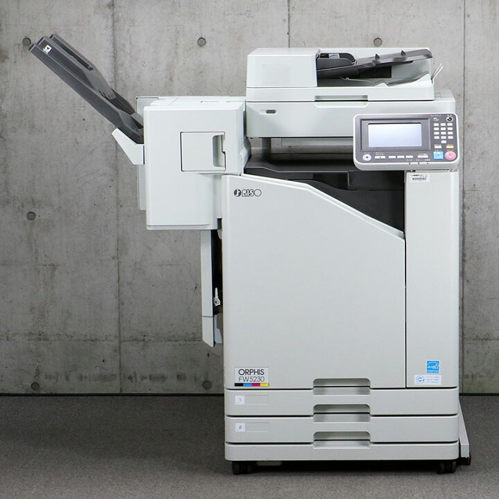 楽天市場】理想科学 高速カラープリンター オルフィス FW5230【中古 