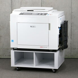 中古印刷機 輪転機 理想科学 RISO（リソー）リソグラフ（RISOGRAPH）MH625【過去使用枚数92,614枚 B4 2色刷り対応 B4ドラム USB・LAN接続対応 チラシ】【中古】
