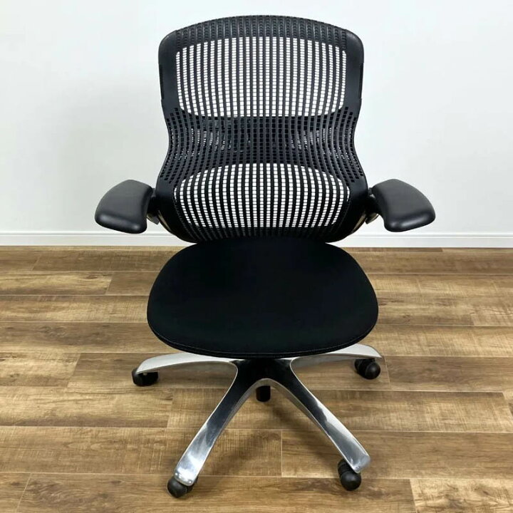 楽天市場】【保証付き】Knoll Office Generation Chair Black ノル 