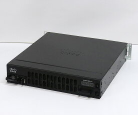 CISCO シスコ ISR4451-X/K9 V08 Cisco 4451-X サービス統合型ルータ （ipbasek9ライセンス）【中古 Cisco ルーター】【埼玉発】【送料無料】1カ月保証あり