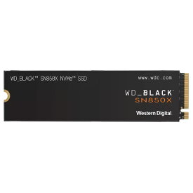 Western Digital WD_Black SN850X (WDS100T2X0E) NVMe 内蔵ゲーミングSSD 1TB 第4世代 PCIe M.2 2280 最大7300MB/秒 代引き不可 代理店直送【新品】