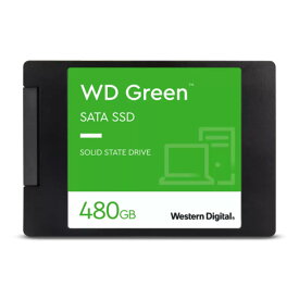 Western Digital WD Green (WDS480G3G0A) SATA 内蔵SSD 2.5インチ 450GB 7 mmケース入り 代引き不可 代理店直送【新品】