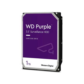 Western Digital WD11PURZ WD Purpleシリーズ 3.5inch 監視システム用HDD 1TB SATA 6Gb/s 代引き不可 代理店直送【新品】