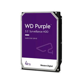 Western Digital WD43PURZ WD Purpleシリーズ 監視システム用 3.5inch 内蔵HDD 4TB SATA 6Gb/s キャッシュ256MB 代引き不可 代理店直送【新品】