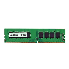 GREENHOUSE GH-DRF2400-4GB PC4-19200 DDR4 LONG-DIMM 4GB デスクトップ用メモリ 代引不可 お取り寄せ【新品】