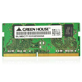 GREENHOUSE GH-DNF3200-32GB PC4-25600 DDR4 SO-DIMM 32GB ノートPC用メモリ 代引不可 お取り寄せ【新品】
