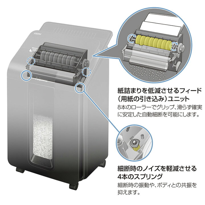 楽天市場】正規販売店 fellowes 業務用 人気 小型 オートフィード 