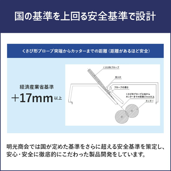 楽天市場】【加入で保証2年】明光商会 マイクロカット 業務用 