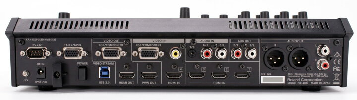 楽天市場】【送料無料！状態◎】ローランド HD AV MIXER VR-4HDビデオ 