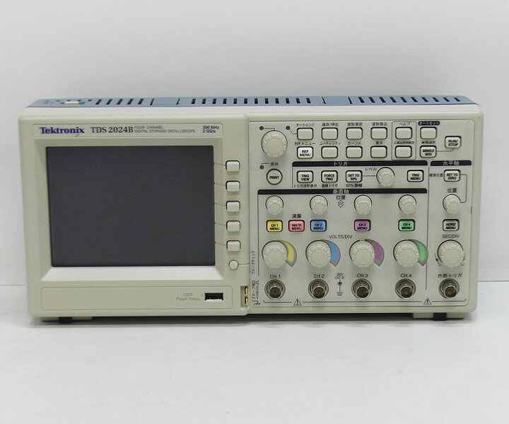 楽天市場】Tektronix テクトロニクス TDS2024B デジタルオシロスコープ 