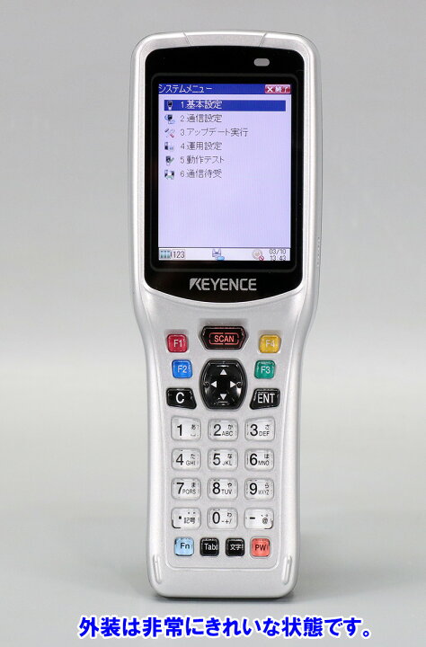 楽天市場】送料無料☆ キーエンス ハンディターミナル BT-W70使用感の 