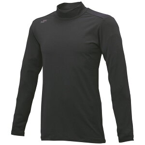 SSK エスエスケイ 蓄熱 やわらか ハイネック長袖 ミドルフィットアンダー 冬用 吸汗速乾性 汗冷え軽減 ブラック ネイビー Dブルー S M L O XO