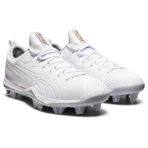 ASICS アシックス GOLDSTAGE ゴールドステージ GOLDSTAGE i-Pro SM-S スタッドスパイク ポイントスパイク つま先補強あり P革加工不要 スタンダード グリップ力 軽量 突き上げ軽減 ホワイト 26cm 28cm