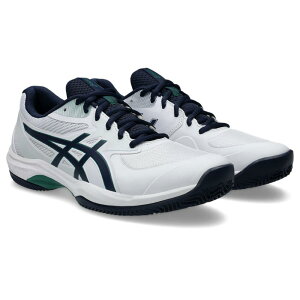 ASICS �A�V�b�N�X GAME FF CLAY/OC �Q�[��FF �I���j�E�N���[�p �����Y �e�j�X�V���[�Y �I���j�R�[�g�p�@�e�j�X ���b�V�� �z���C�g �u���b�N