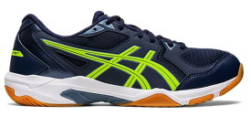 アシックス asics バレーボールシューズ GEL-ROCKET10 ゲルロケット10 ユニセックス ミッドナイト/ハザードグリーン Midnight/Hazard Green 22.5cm 23cm 24cm 24.5cm 25cm 25.5cm 26cm 26.5cm 27cm 27.5cm 28cm 28.5cm 29cm