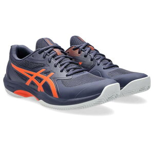 ASICS �A�V�b�N�X GAME FF CLAY/OC �Q�[��FF �I���j�E�N���[�p �����Y �e�j�X�V���[�Y�i�J���[�F�y500�zIndigo Fog/Nova Orange�j