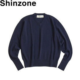 20%OFF SALE(セール) Shinzone(シンゾーン) ウールカシミヤダディニット WOOL CASHMERE DADDY KNIT セーター クルーネック レディース ウール 長袖 カラー全2色 無地 【送料無料】