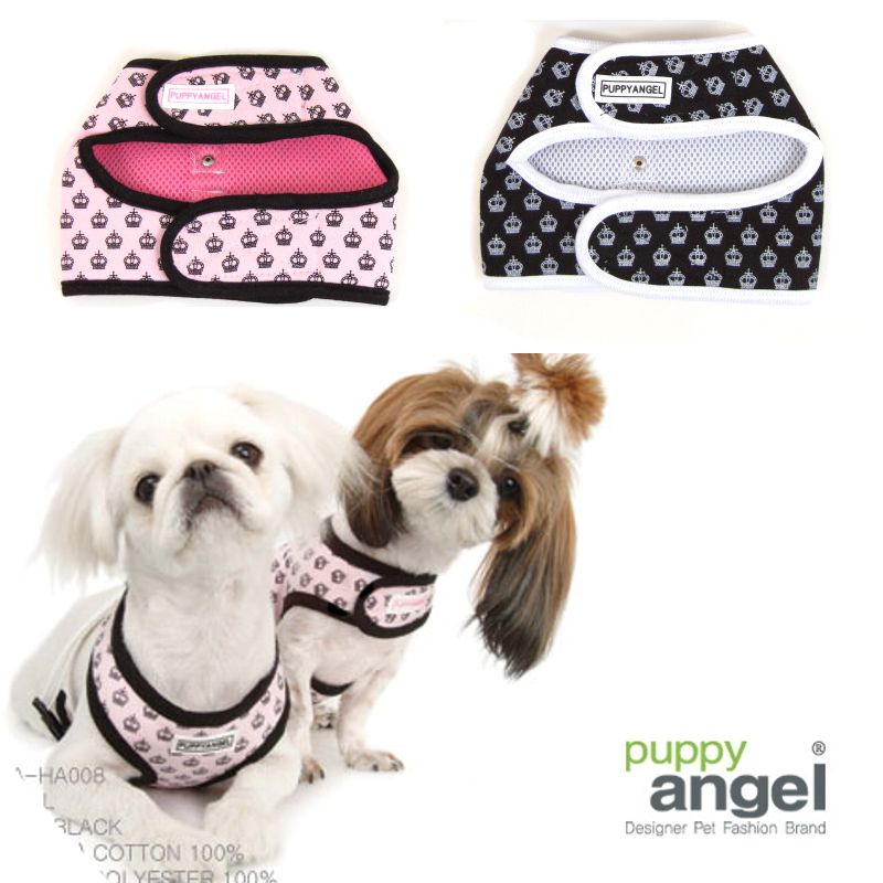 Puppy Angel(パピーエンジェル) ロイヤルベストハーネス 犬服 ドッグウェア 小型犬用品 子犬 おしゃれ ペット チワワ トイプー ヨーキー  | Oibibio