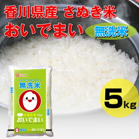 おいでまい 無洗米 5kg 香川県産 令和5年産 おいで米 白米 精米 お米 国産 送料無料