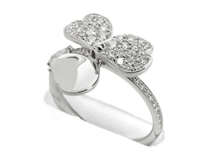 楽天市場】Tiffany ティファニー ペーパーフラワー クラスター リング  