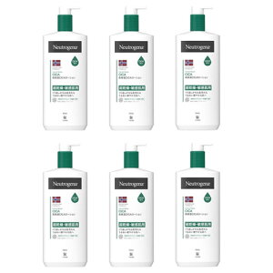 ニュートロジーナ 乾燥肌 敏感肌 ケアボディローション 450ml ノルウェー フォーミュラ インテンスリペア CICA ボディエマルジョン 6個セット