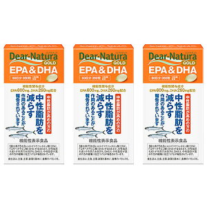 �f�B�A�i�`�����S�[���h EPA&DHA 360�� 3��