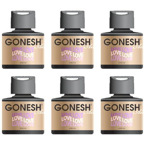 ガーネッシュ LOVE ラブ GONESH リキッド エアフレッシュナー 6個 おしゃれ 芳香剤 車 部屋 液体 リラックス 癒し グッズ 香り 芳香 匂い お香 カーフレグランス