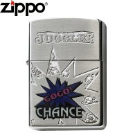 Zippo ジャグラー 蓄光 C GOGO CHANCE ジッポー スロット パチスロ ジャグラーZippo GOGOランプ 光る 蓄…