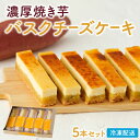 ＼夏ギフト お中元 ポイント5倍／ 濃厚焼き芋 バスクチーズケーキ 個包装 送料無料 ギフト 贈り物 5本セット スティック ケーキ バスク 冷凍 スイーツ お取り寄せスイーツ 手作り パティシエ 熟成焼き芋 国産 お土産 さつまいも やきいも oimo&coco.